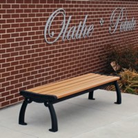 Frog Furnishings Heritage Backless 5 ft Bench