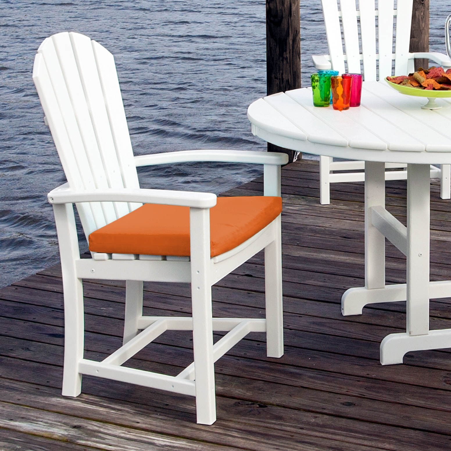 POLYWOOD Palm Coast Dining Arm Chair