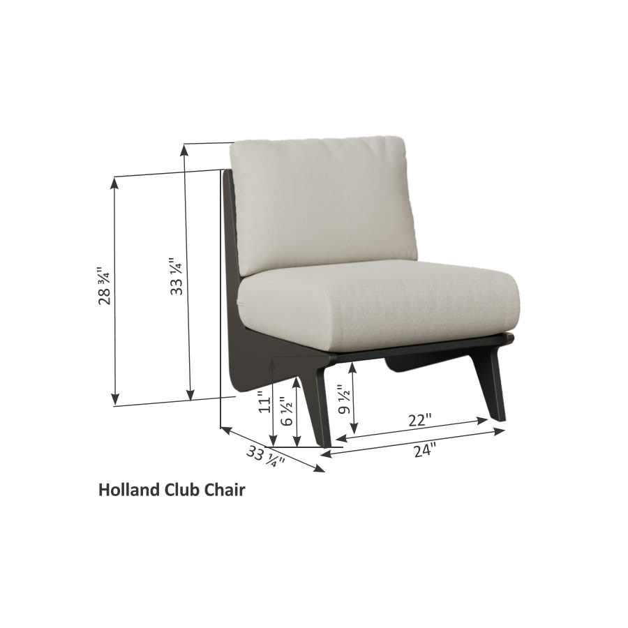 Berlin Gardens Holland Club Chair