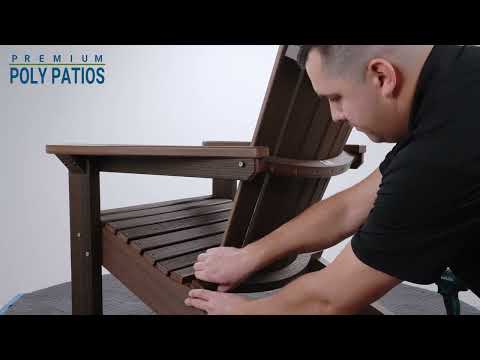 Berlin Gardens Comfo-Back Adirondack Chair