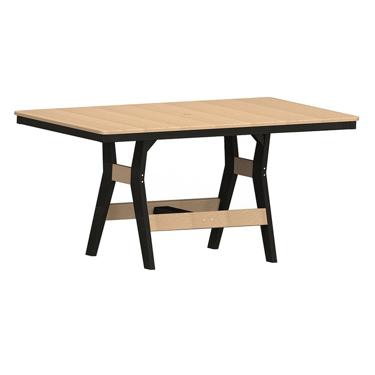 Berlin Gardens Harbor 33 x 66 in Rectangular Dining Table