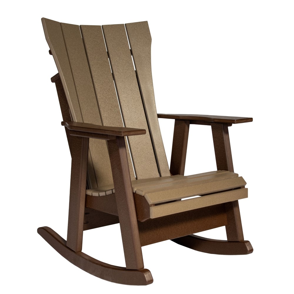 Amish Poly Craftsman Rocker - Sold in Pairs