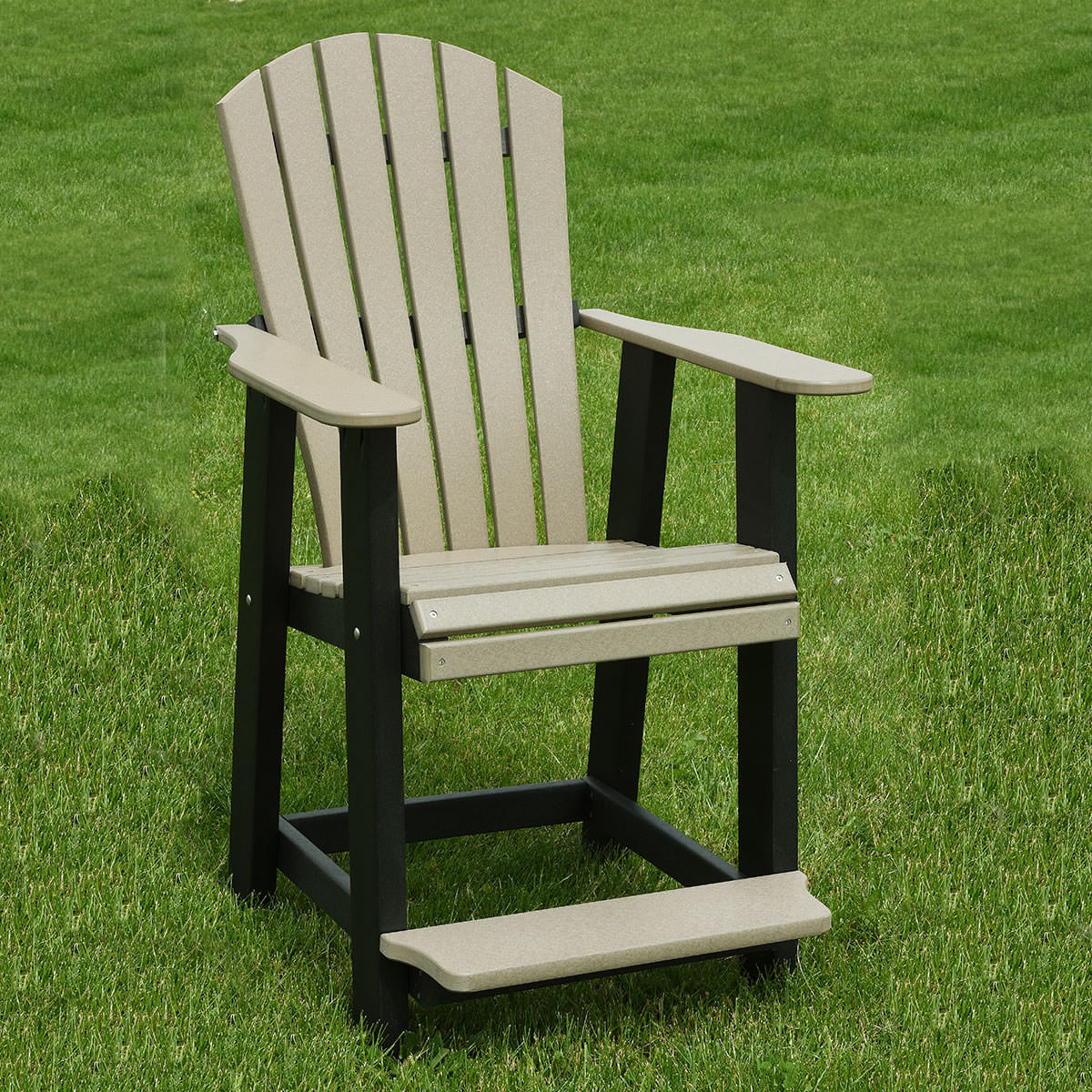 Indiana Amish Poly ComfoWave Bar Chair