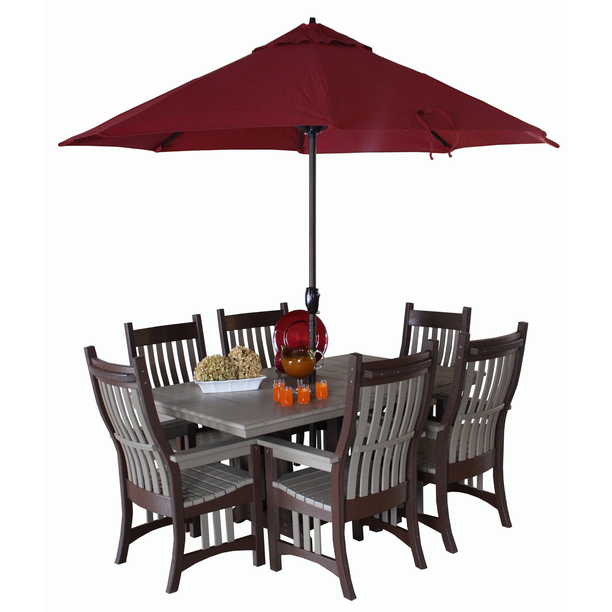 Indiana Amish Poly Rexford Dining Set