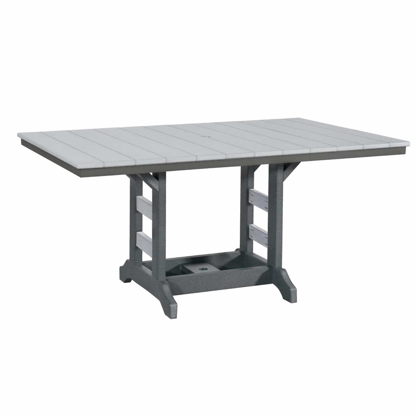 Indiana Amish Poly 42in x 64in Rectangle Dining Table