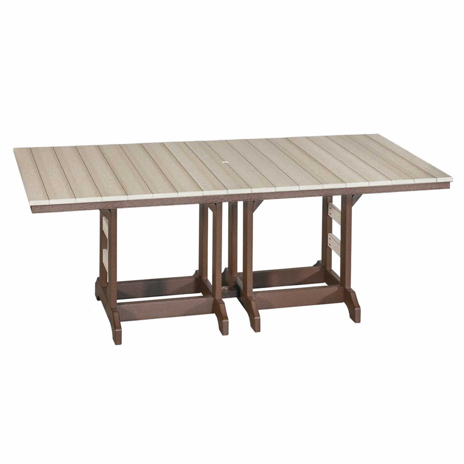 Indiana Amish Poly 42 x 96 Counter Table