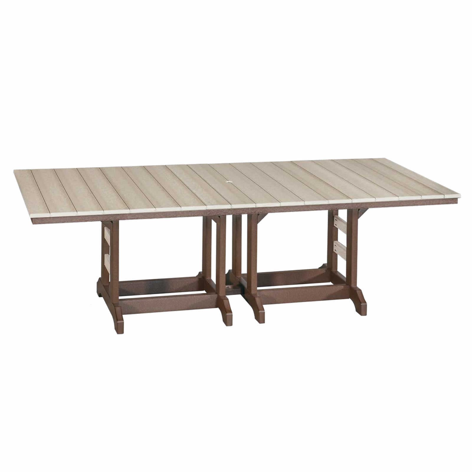Indiana Amish Poly 42 x 96 Dining Table