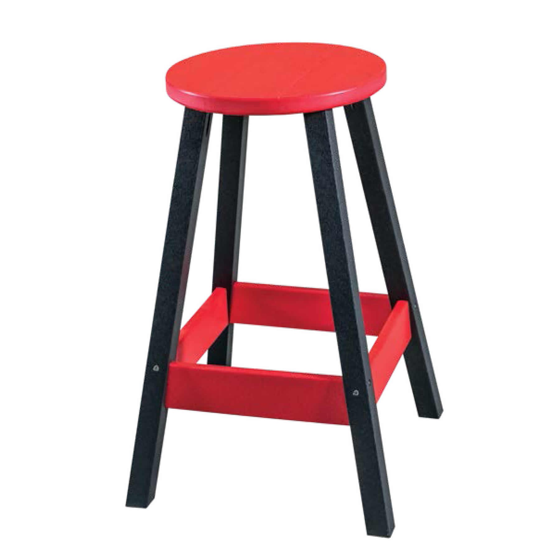 Indiana Amish Poly Springfield Bar Stool