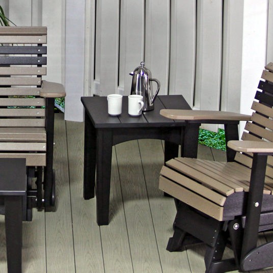 Shown in weatherwood