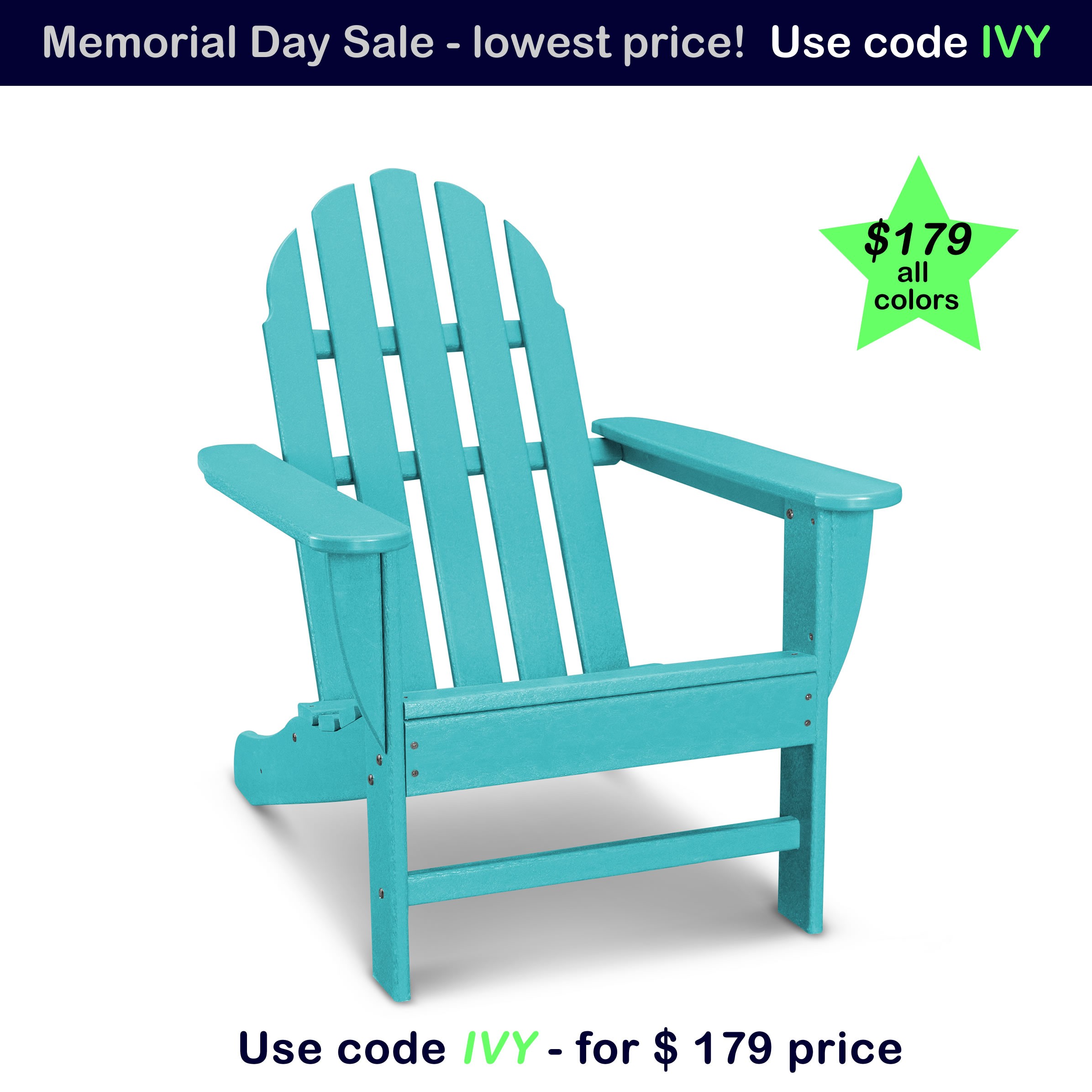 Ivy Terrace Classics Adirondack Chair