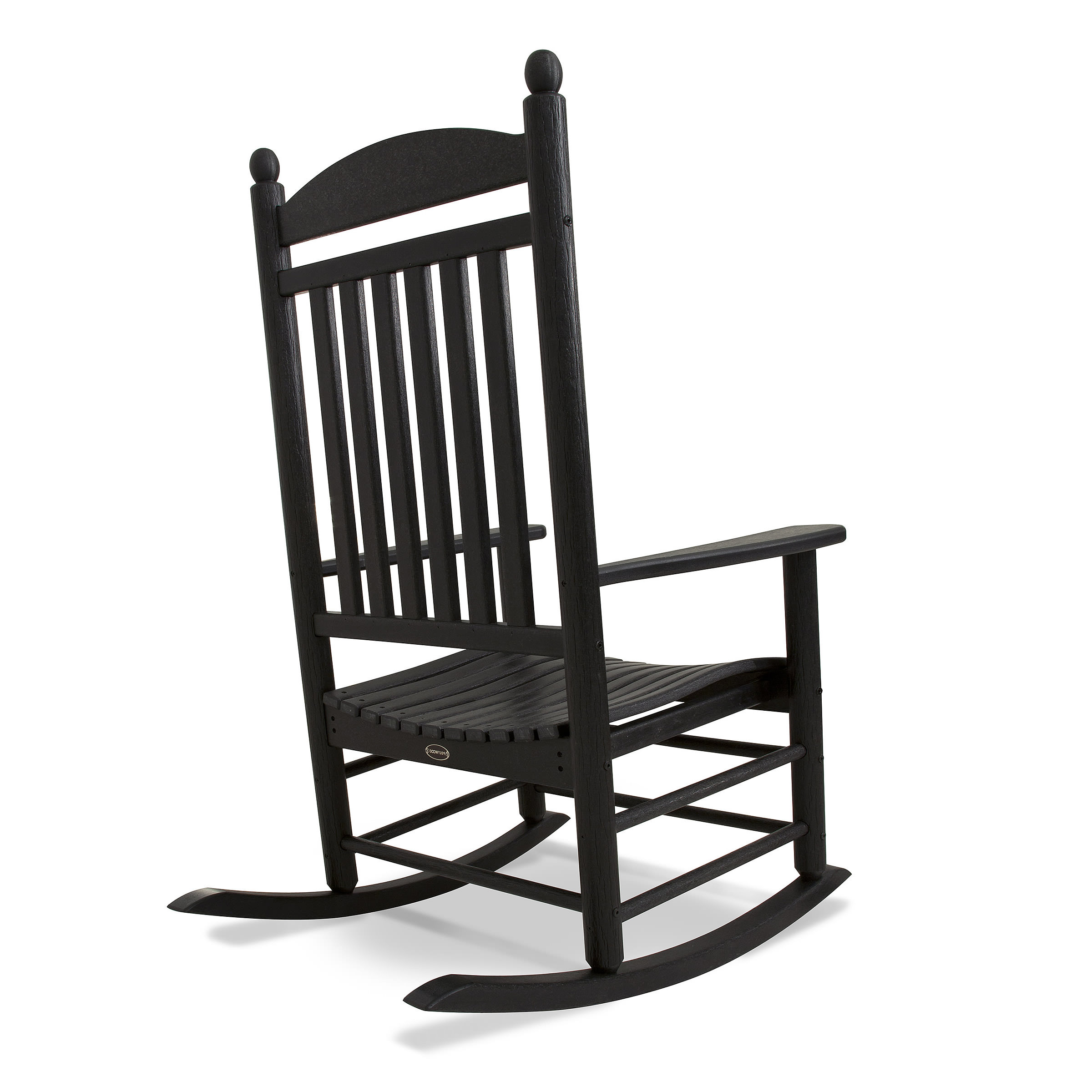 POLYWOOD Jefferson Rocker Set - Shown in Black
