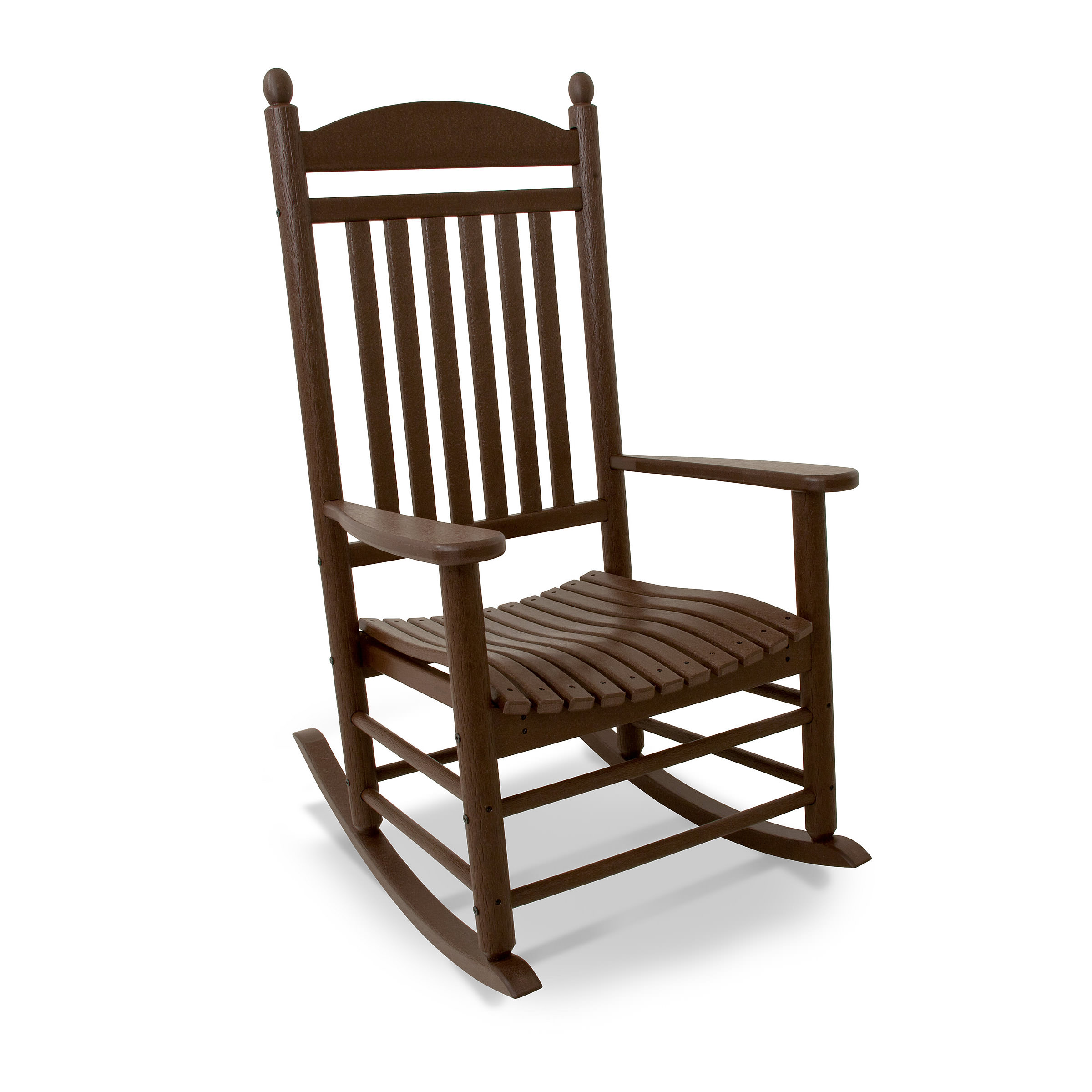 POLYWOOD Jefferson Rocker Set - Shown in Mahogany