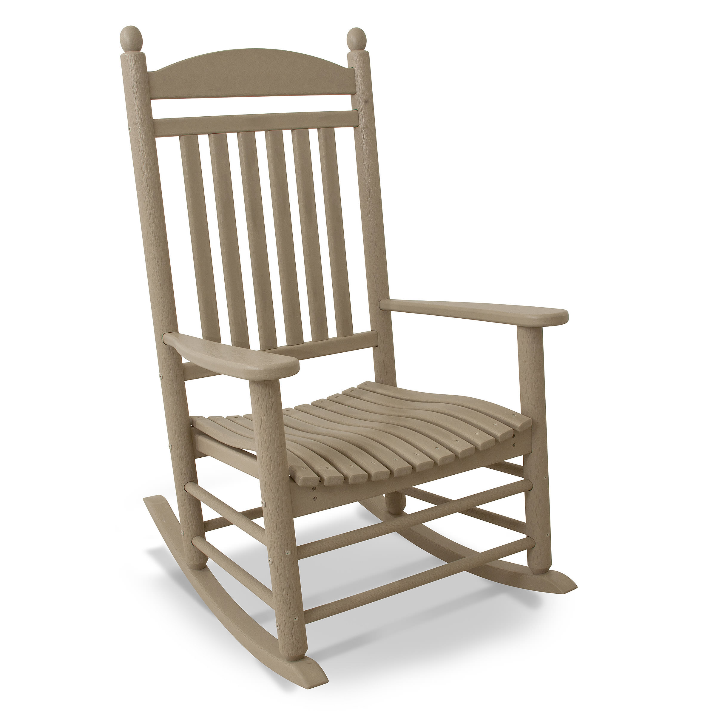 POLYWOOD Jefferson Rocker Set - Shown in Sand