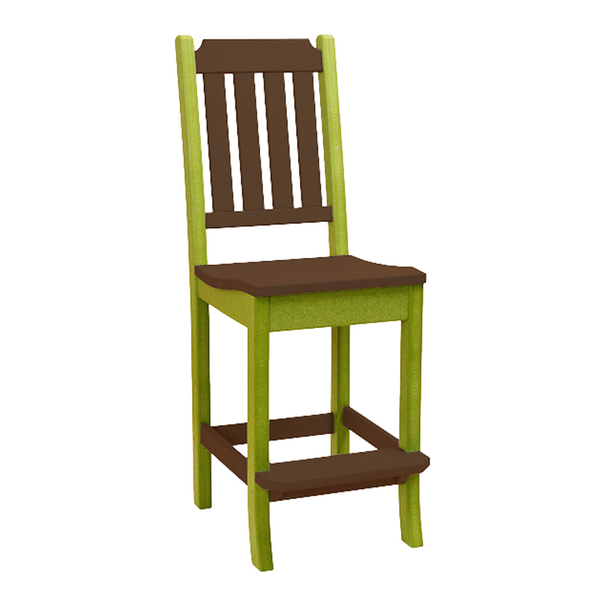 Finch Amish Poly Keystone Bar Chair