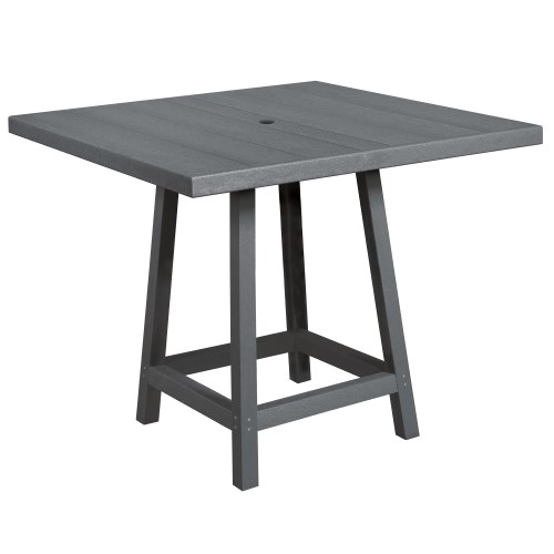 CR Plastics Generations Square 40 in Bar Table