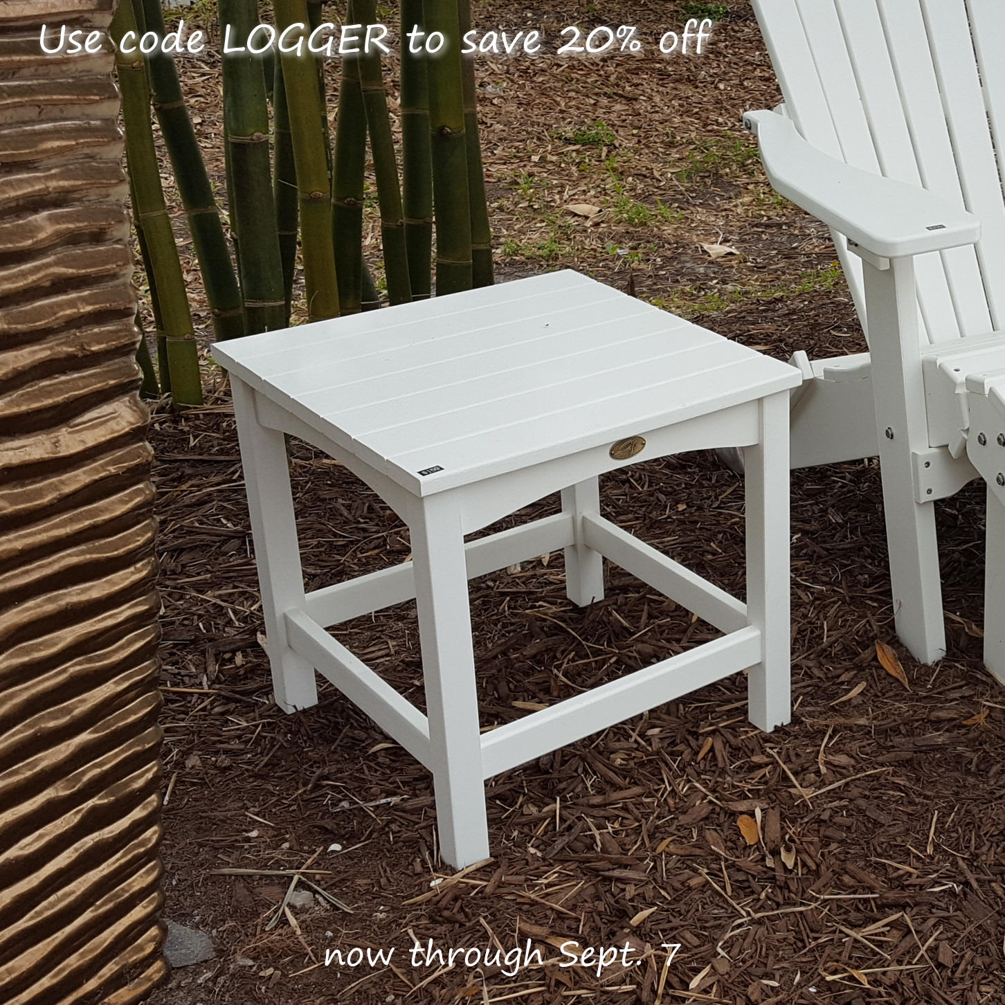 Loggerhead Square Side Table