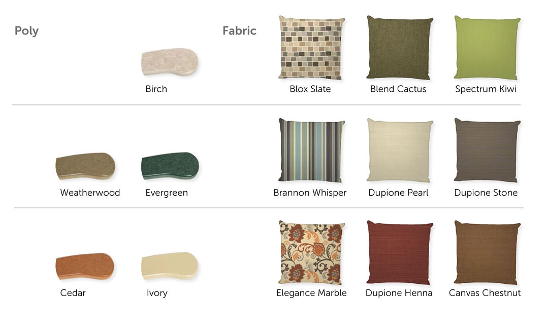 Finch Amish Poly Mission Deep Seating Sofa