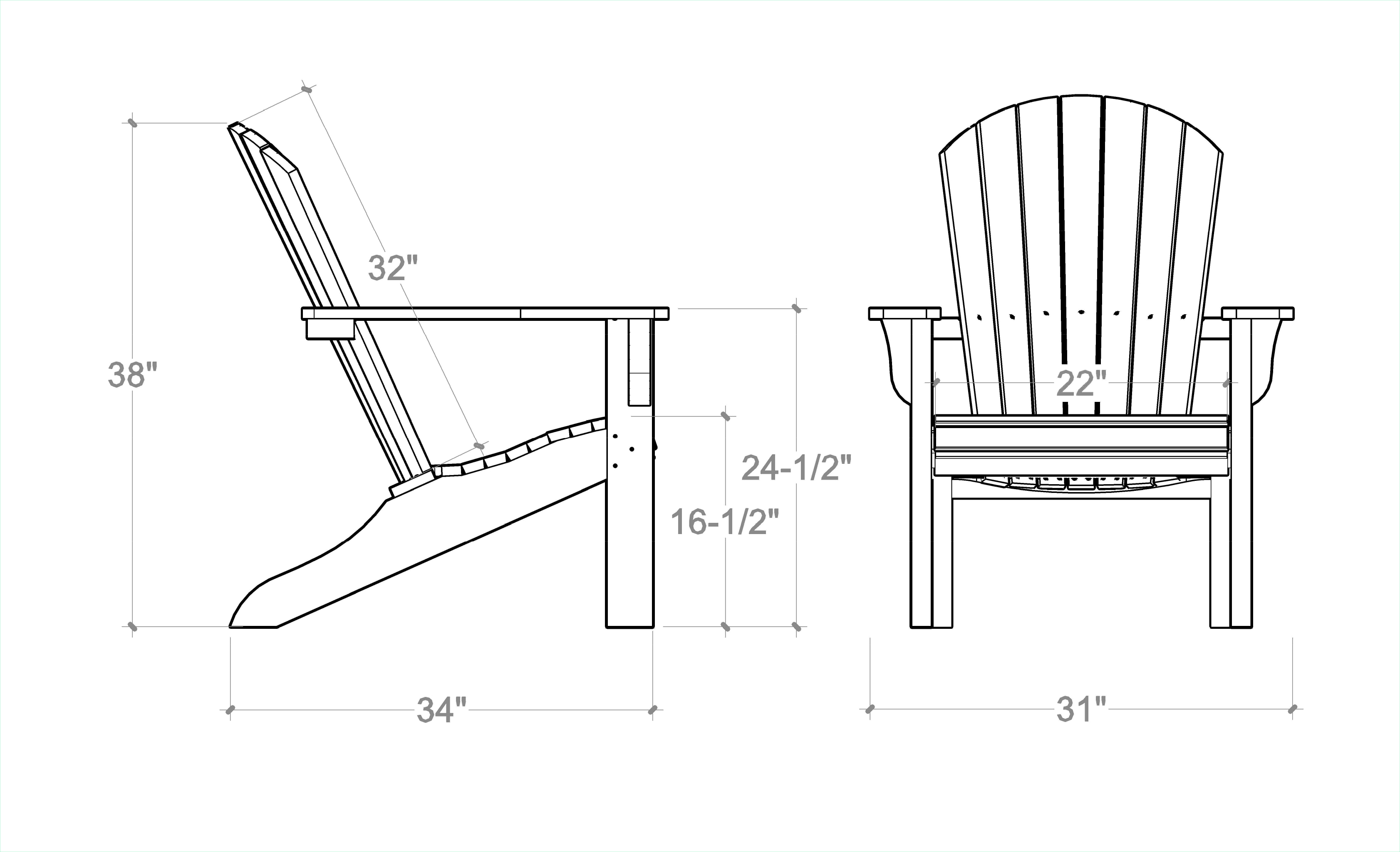 Loggerhead Original Adirondack Chair