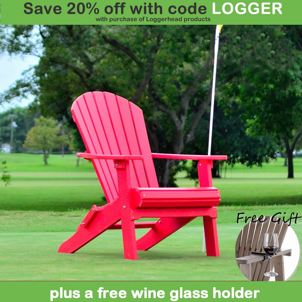 Loggerhead Folding Adirondack Chair
