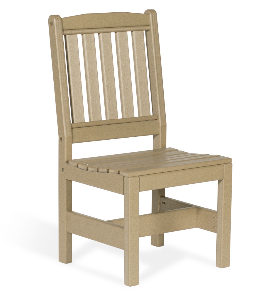 Amish Poly English Garden Dining Side Chair