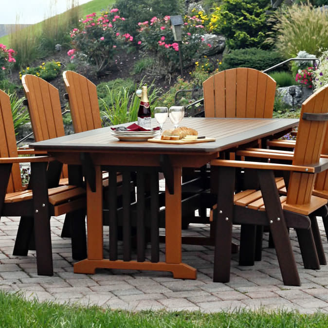 Shown in dining height