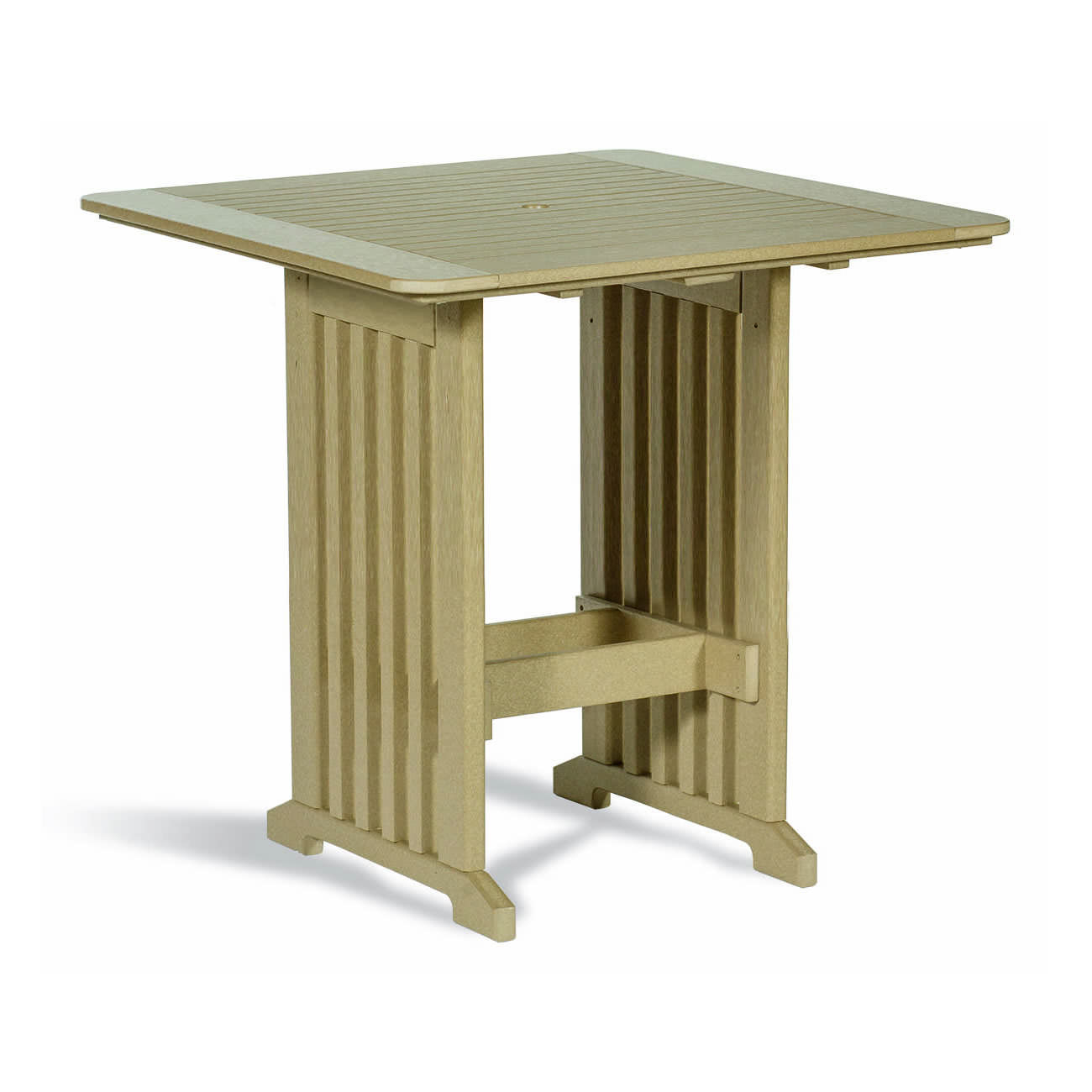 Amish 43in x 43in Poly Bar Table