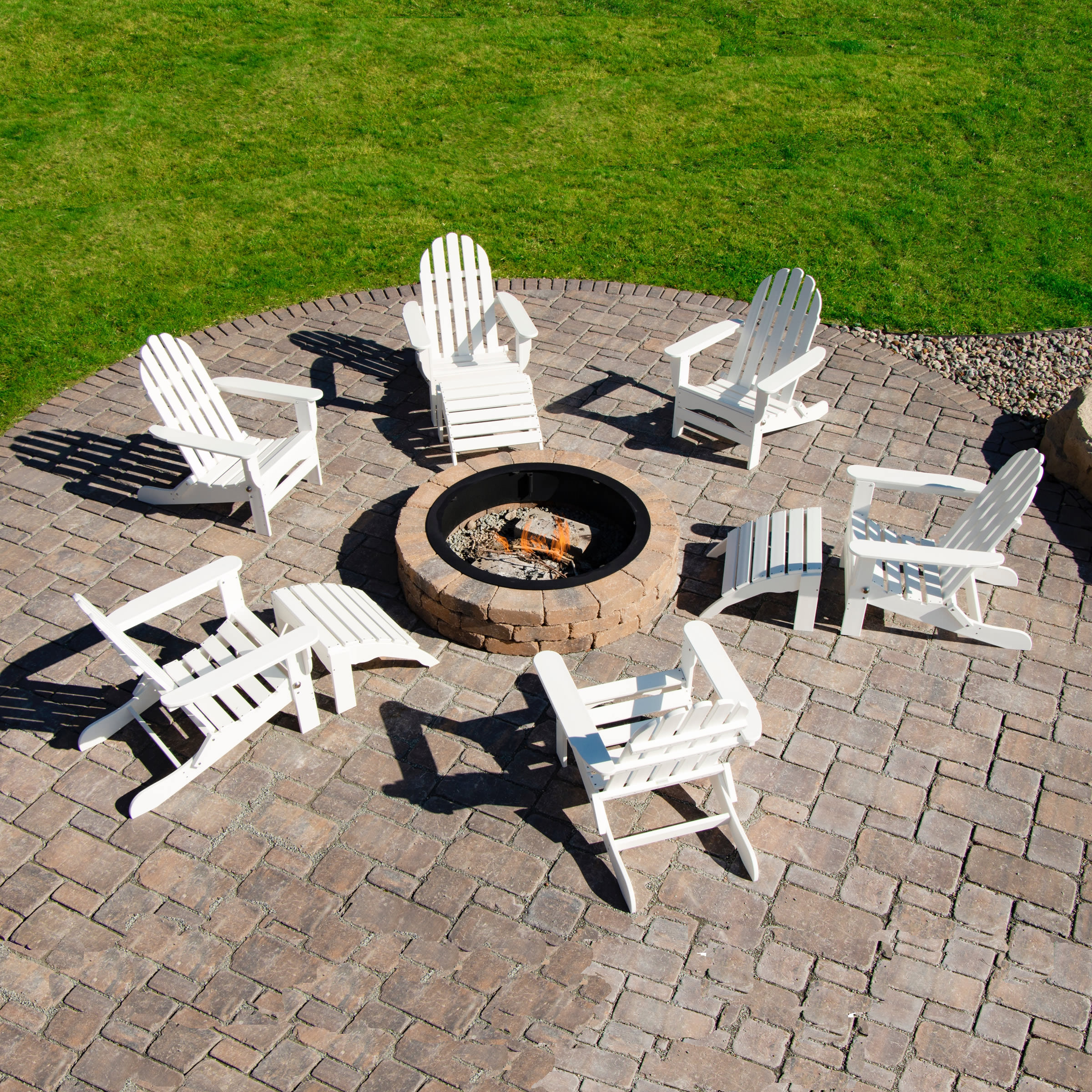 Ridley Adirondack 12 pc Firepit Seating Set