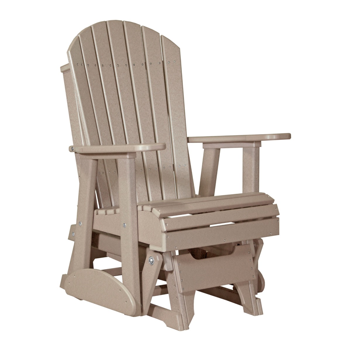 Luxcraft Adirondack 3 pc Glider Seating Set