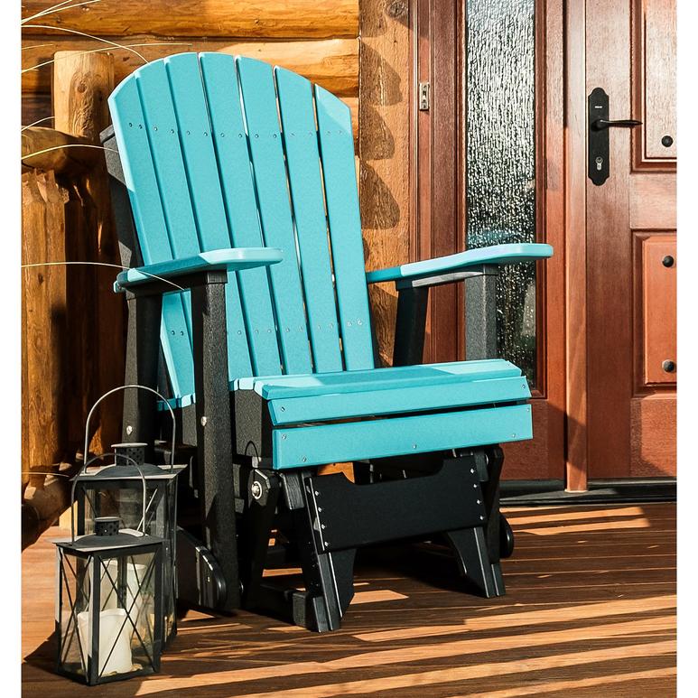 Luxcraft Adirondack 2 ft Glider Chair