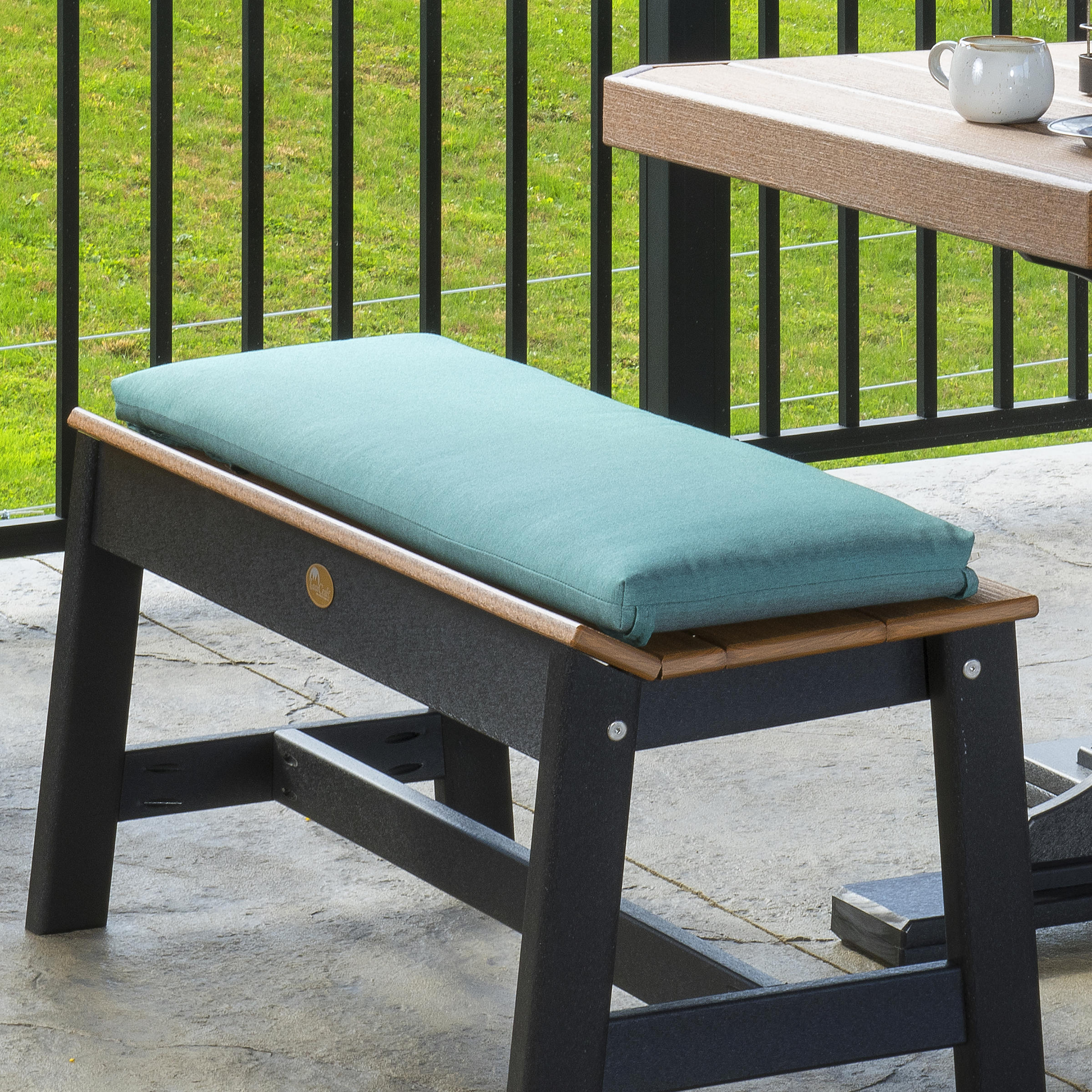 Luxcraft 41 x 13 in Cafe Bench Sunbrella Seat Cushion