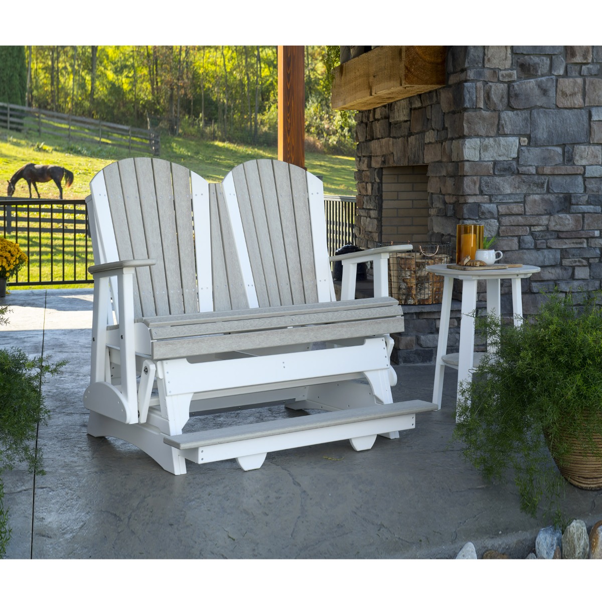 Luxcraft Adirondack 4 ft Balcony Glider