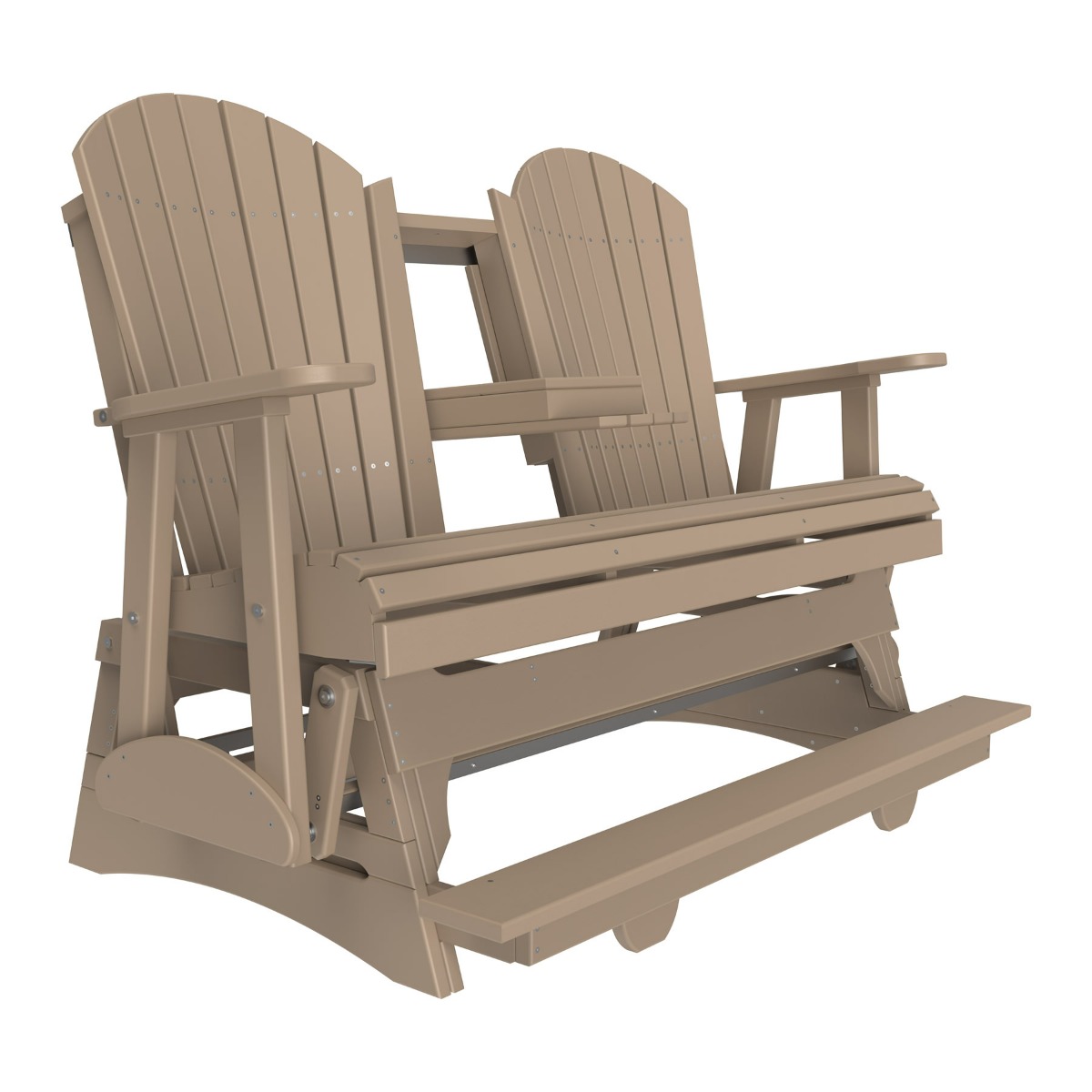 Luxcraft Adirondack 5 ft Balcony Glider Seating Set
