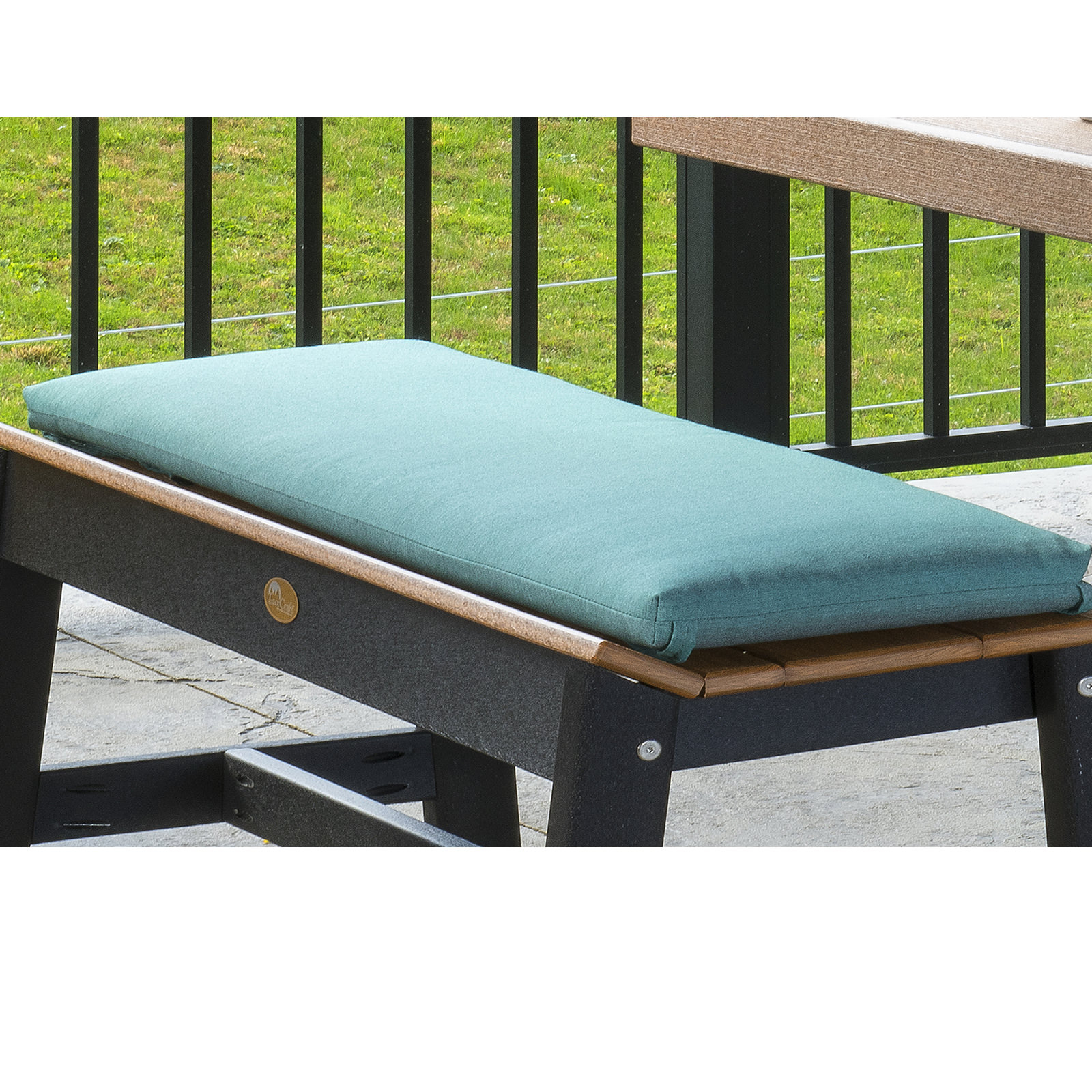 Luxcraft 72 x 13 in Cafe Bench Sunbrella Seat Cushion