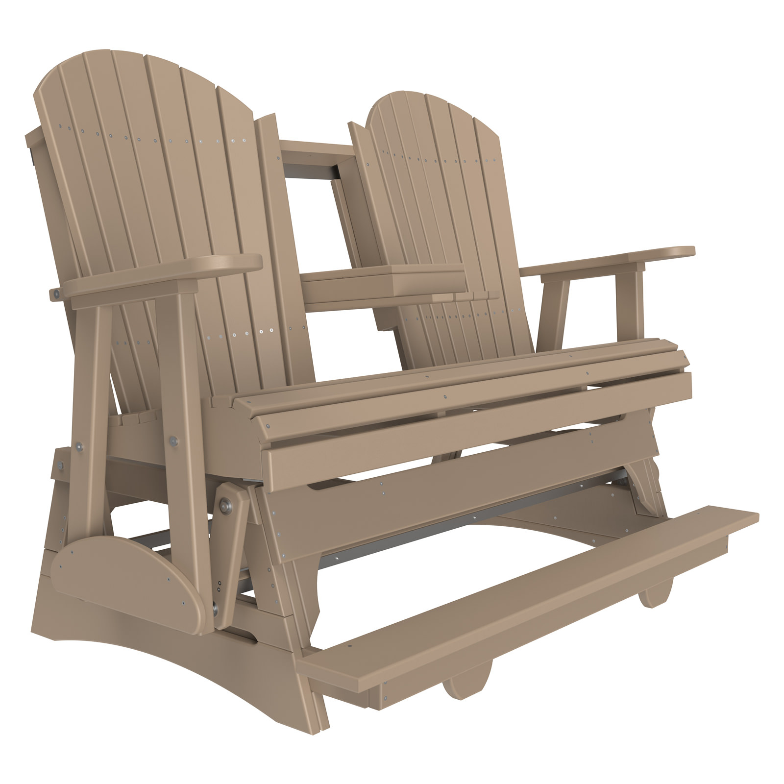 Shown in weatherwood