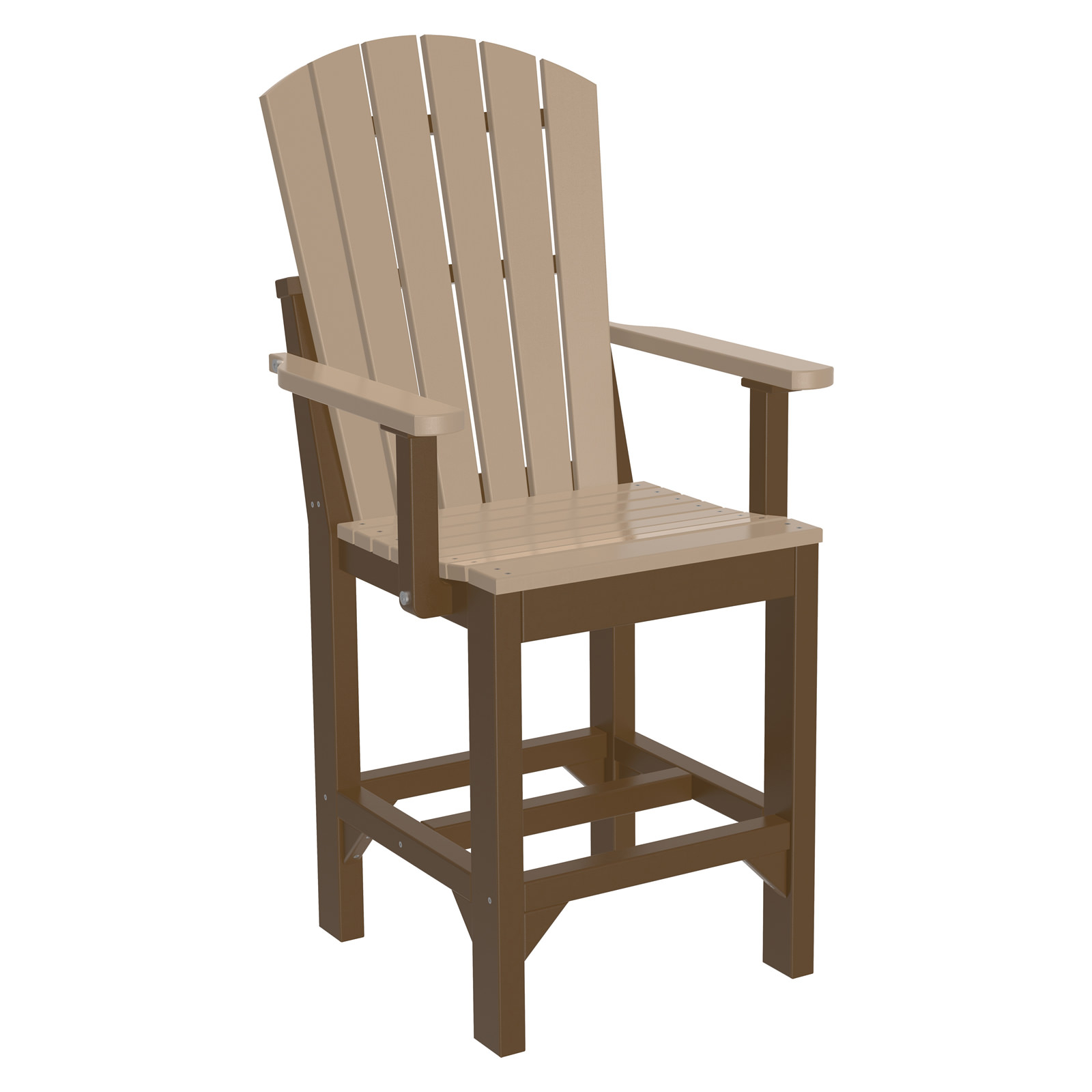 Luxcraft Adirondack Counter Arm Chair