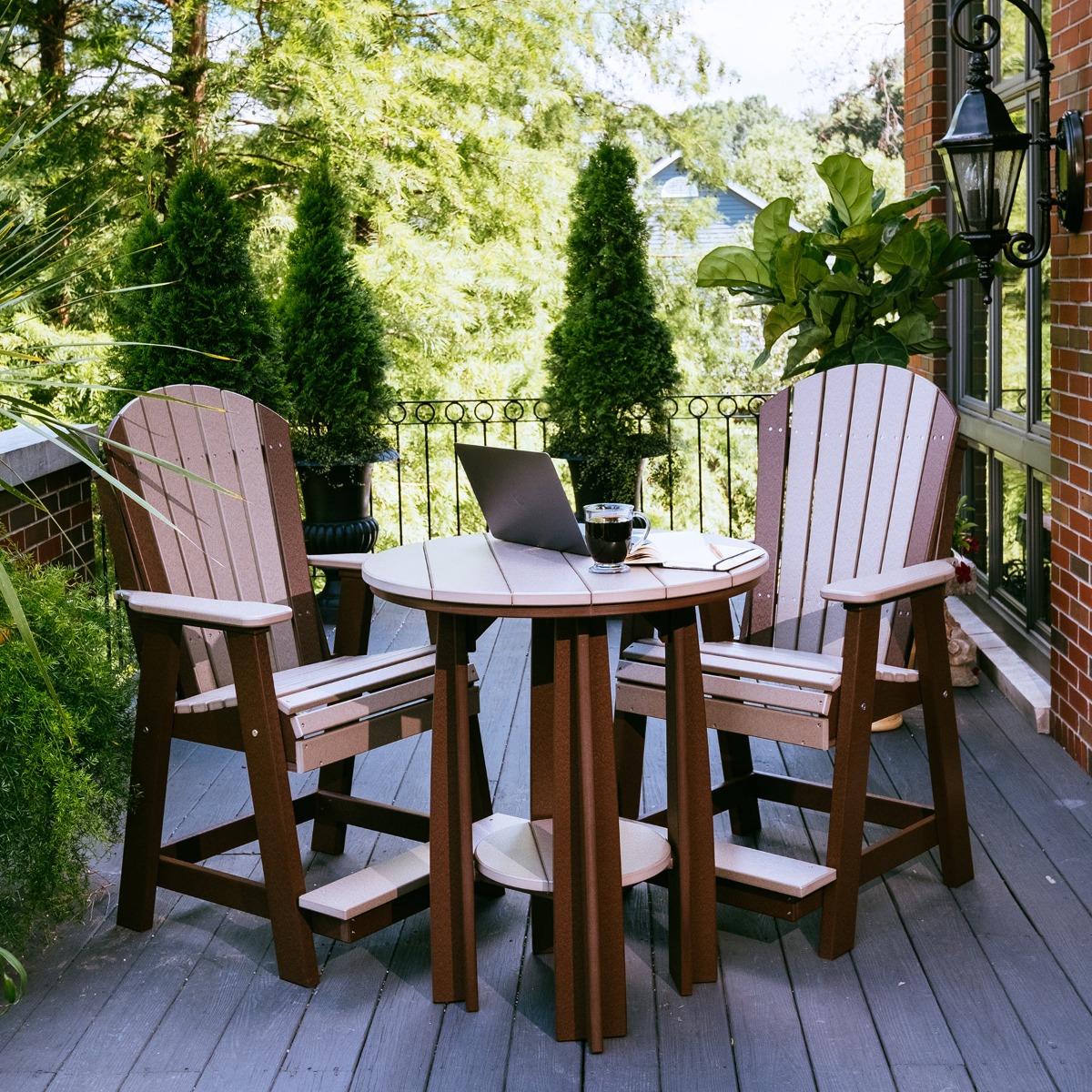 Luxcraft Adirondack Balcony Set