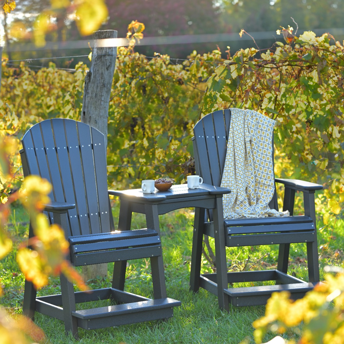 Luxcraft Balcony Tete-a-Tete Seating Set