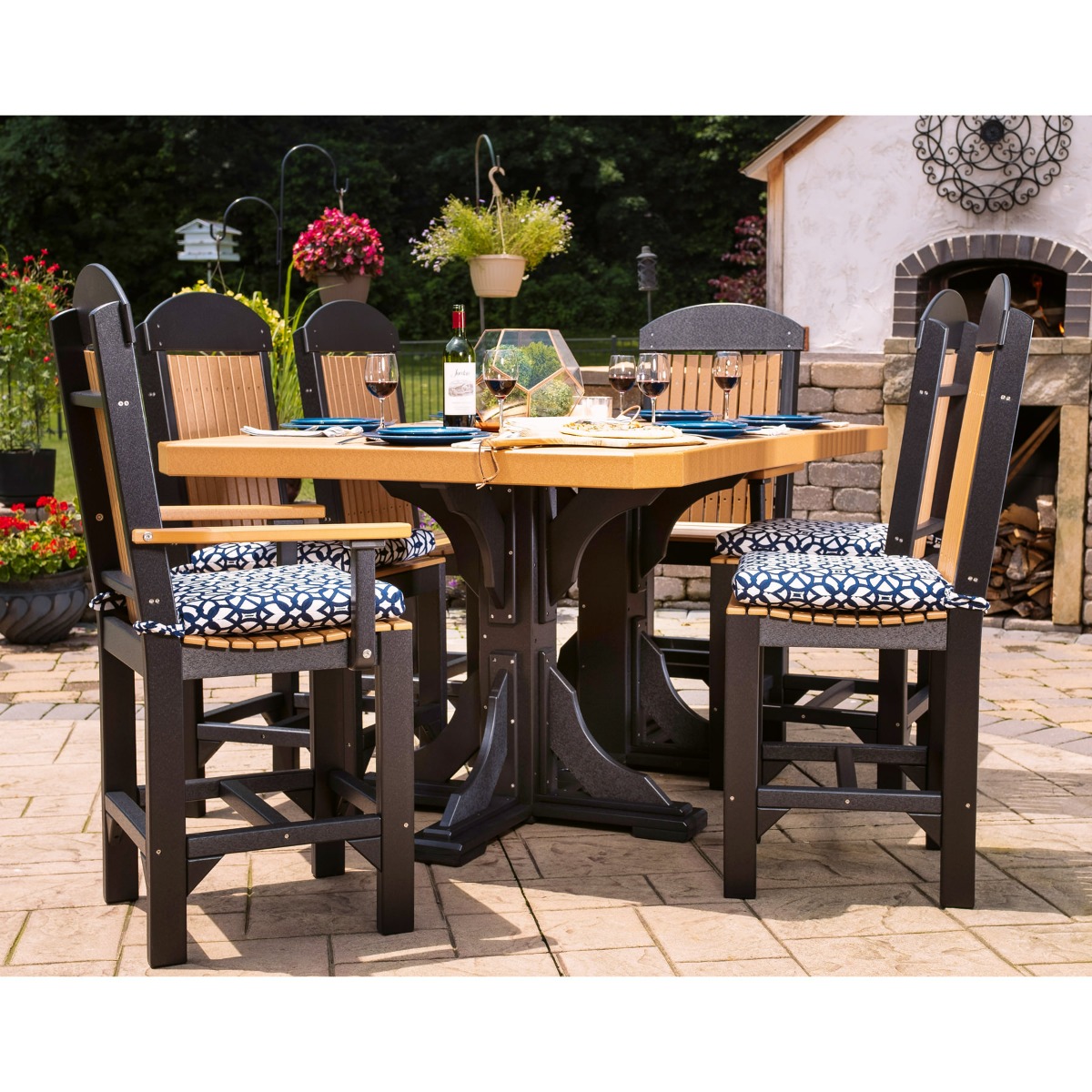 Luxcraft 4 x 6 ft Rectangle Bar Table