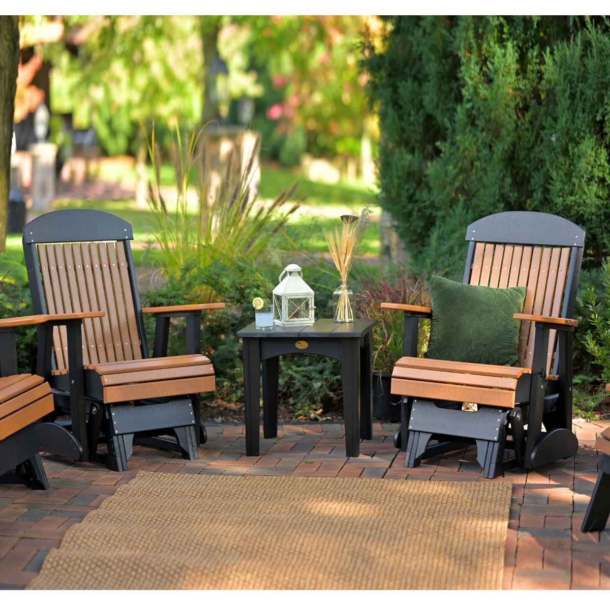 Luxcraft Classic Highback 2 ft Poly Glider