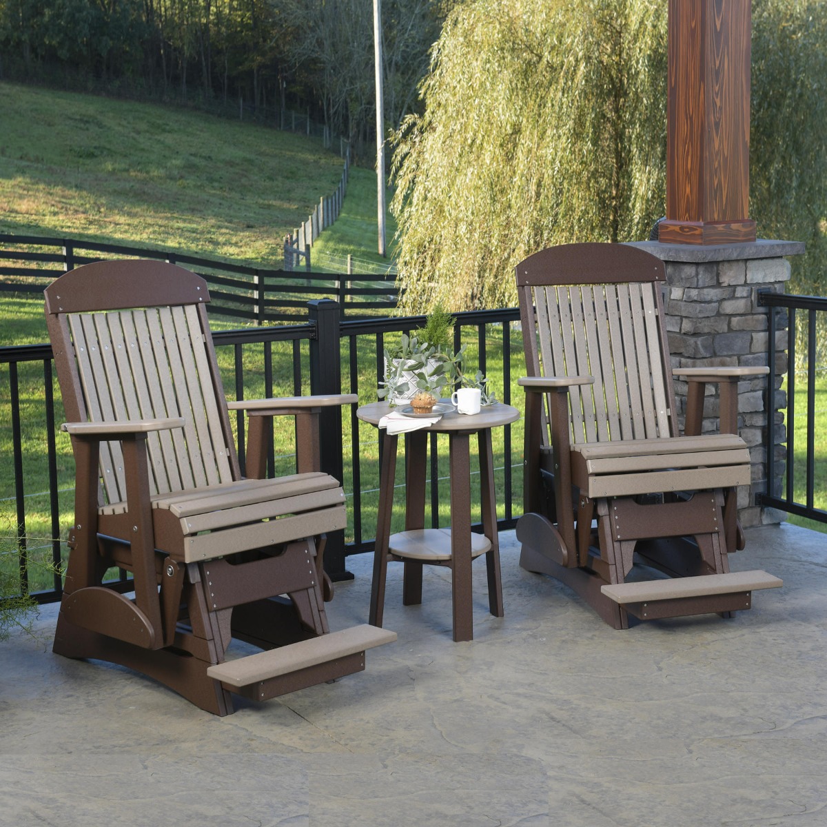 Luxcraft Classic Balcony 3 pc Glider Set