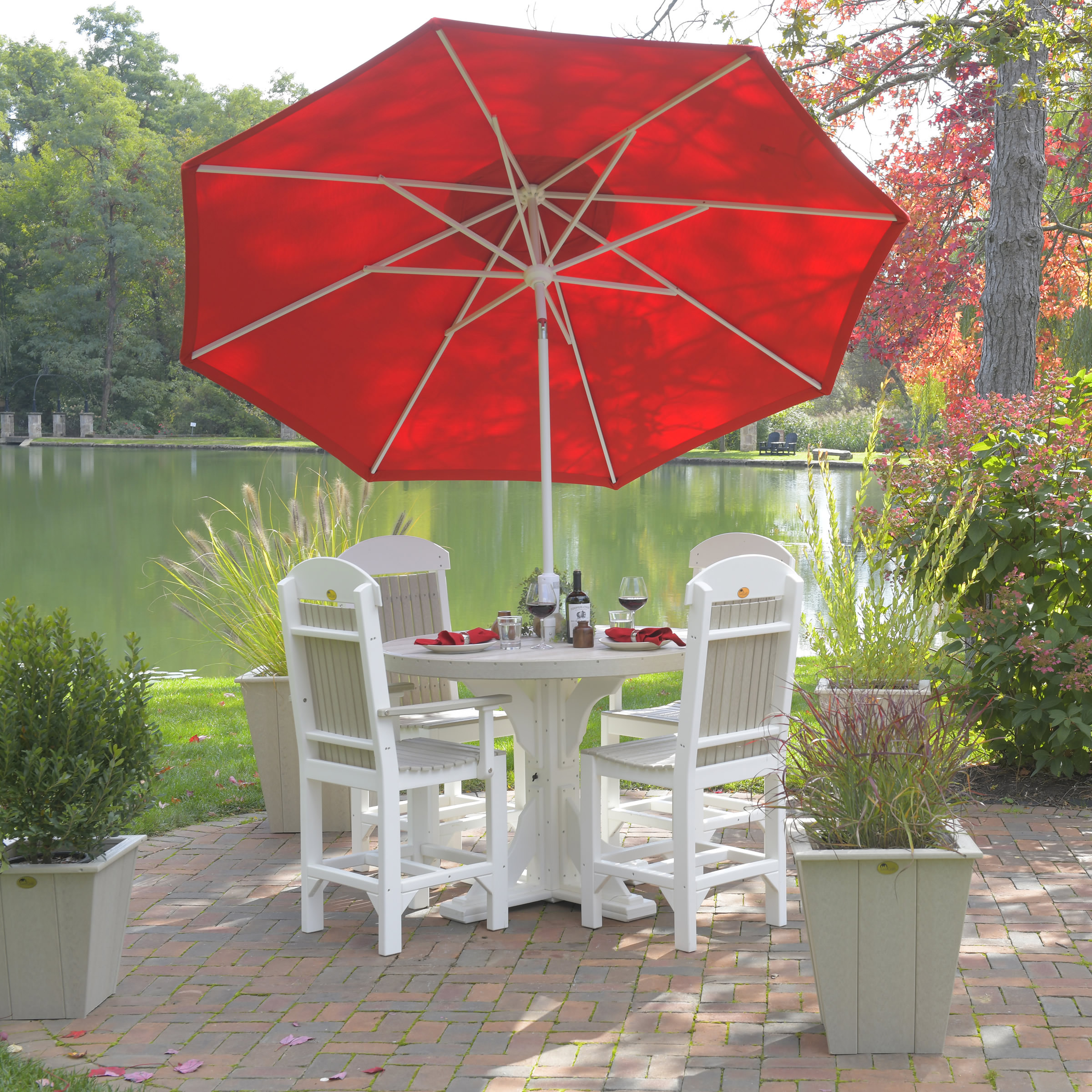 Luxcraft Classic Counter 5 pc Dining Set