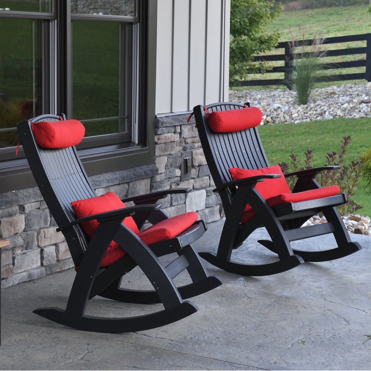 Luxcraft Poly Comfort Rocker Seating Set