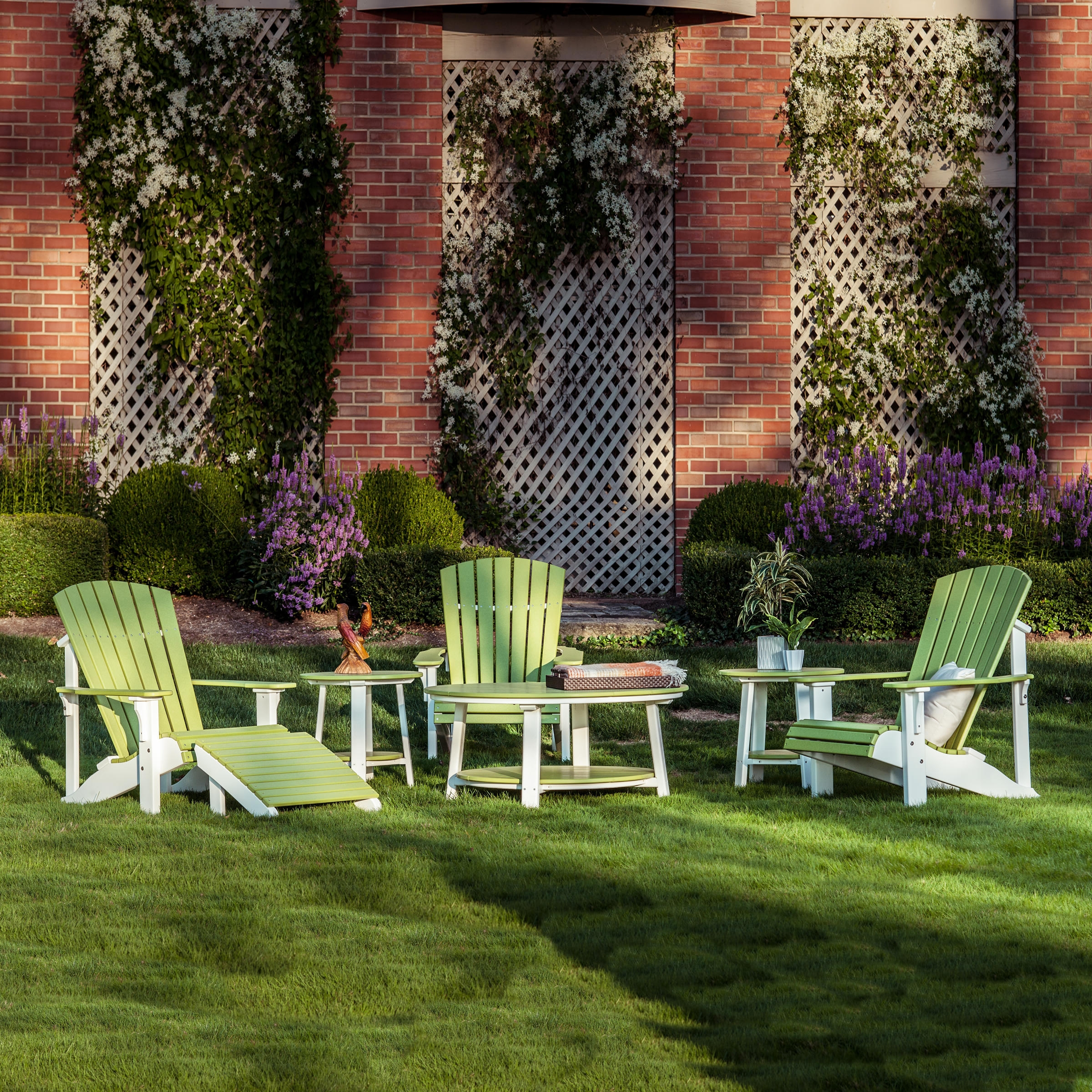 Luxcraft Deluxe Adirondack 7pc Seating Set