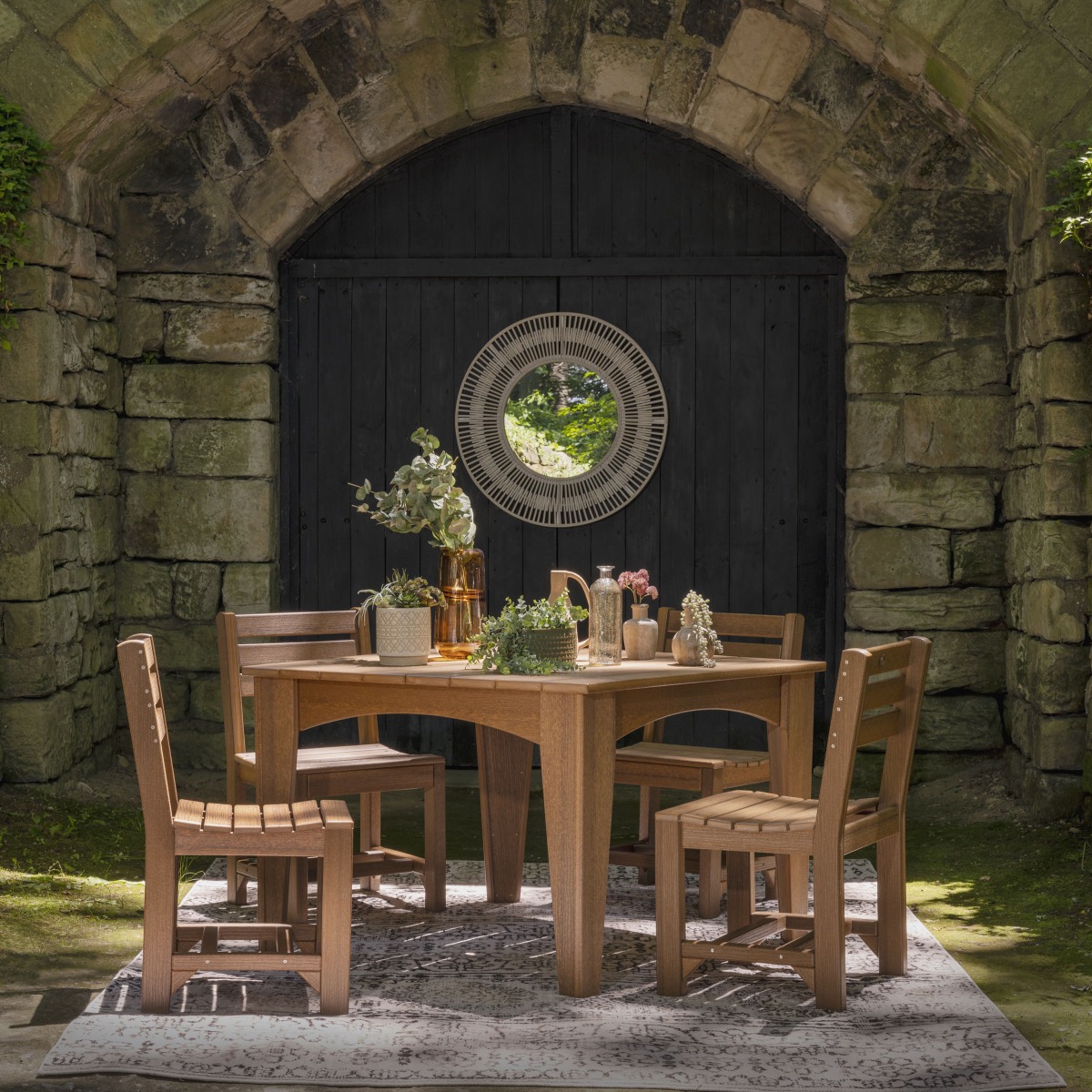 Luxcraft Island Dining 5 Pc Set