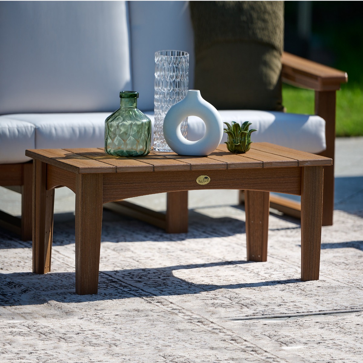 Shown in antique mahogany