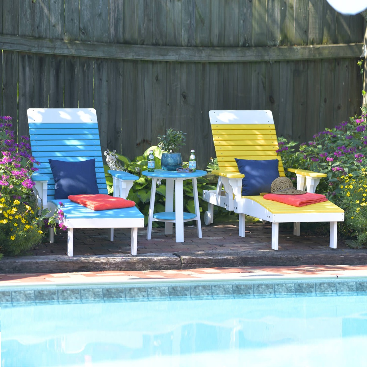 Luxcraft Lounge 3 pc Pool Set