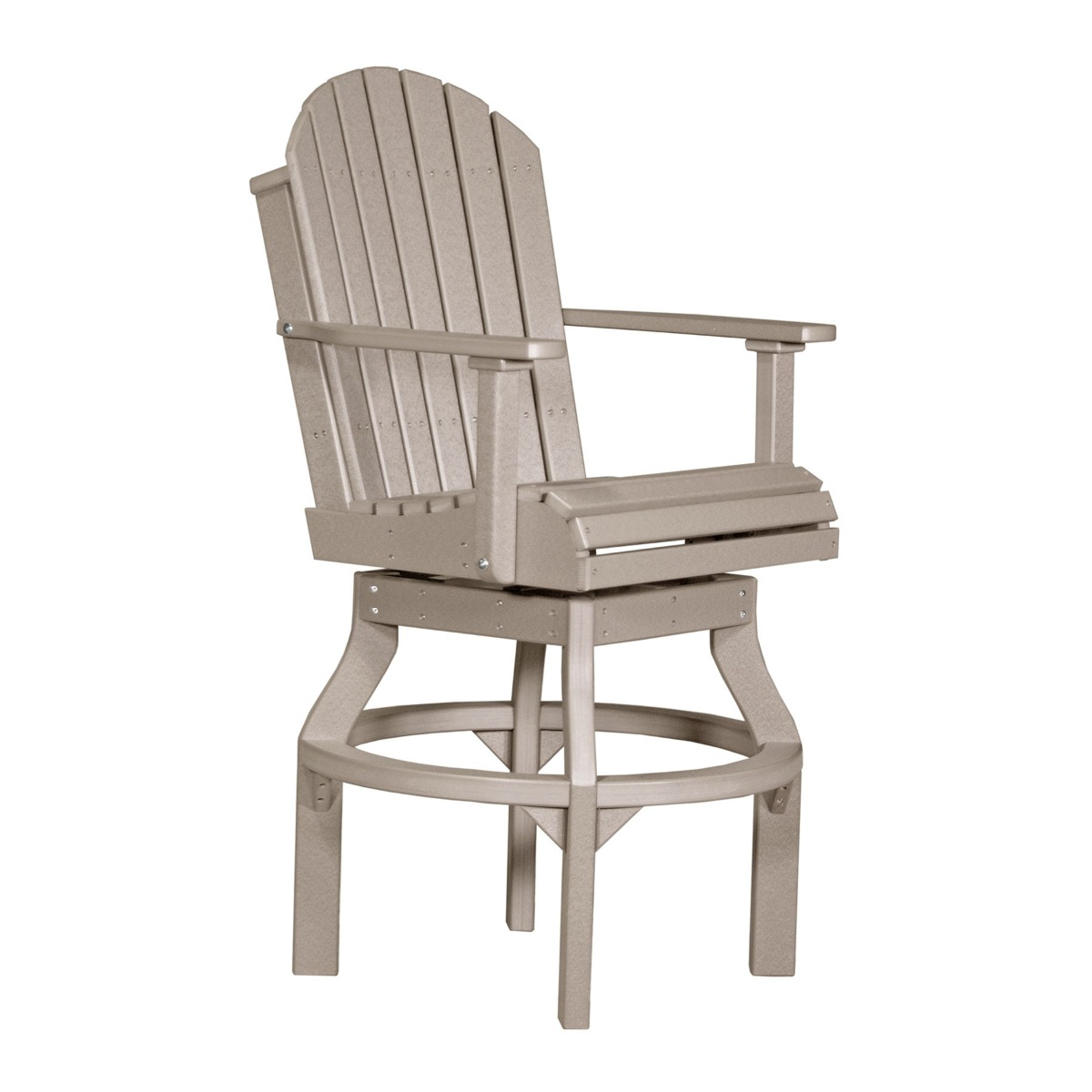 Luxcraft Swivel Adirondack 3 pc Bar Set