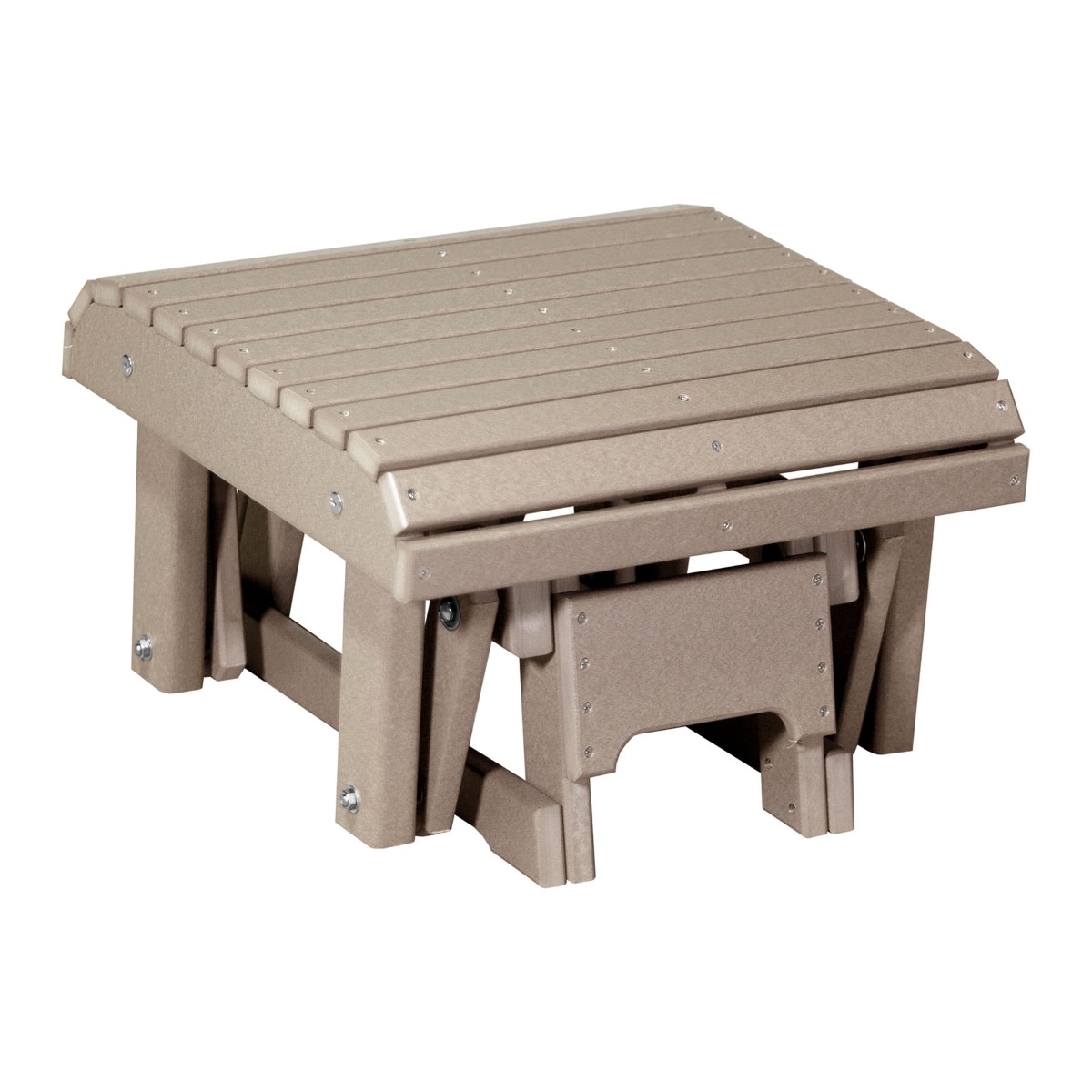 Luxcraft Adirondack 3 pc Glider Seating Set