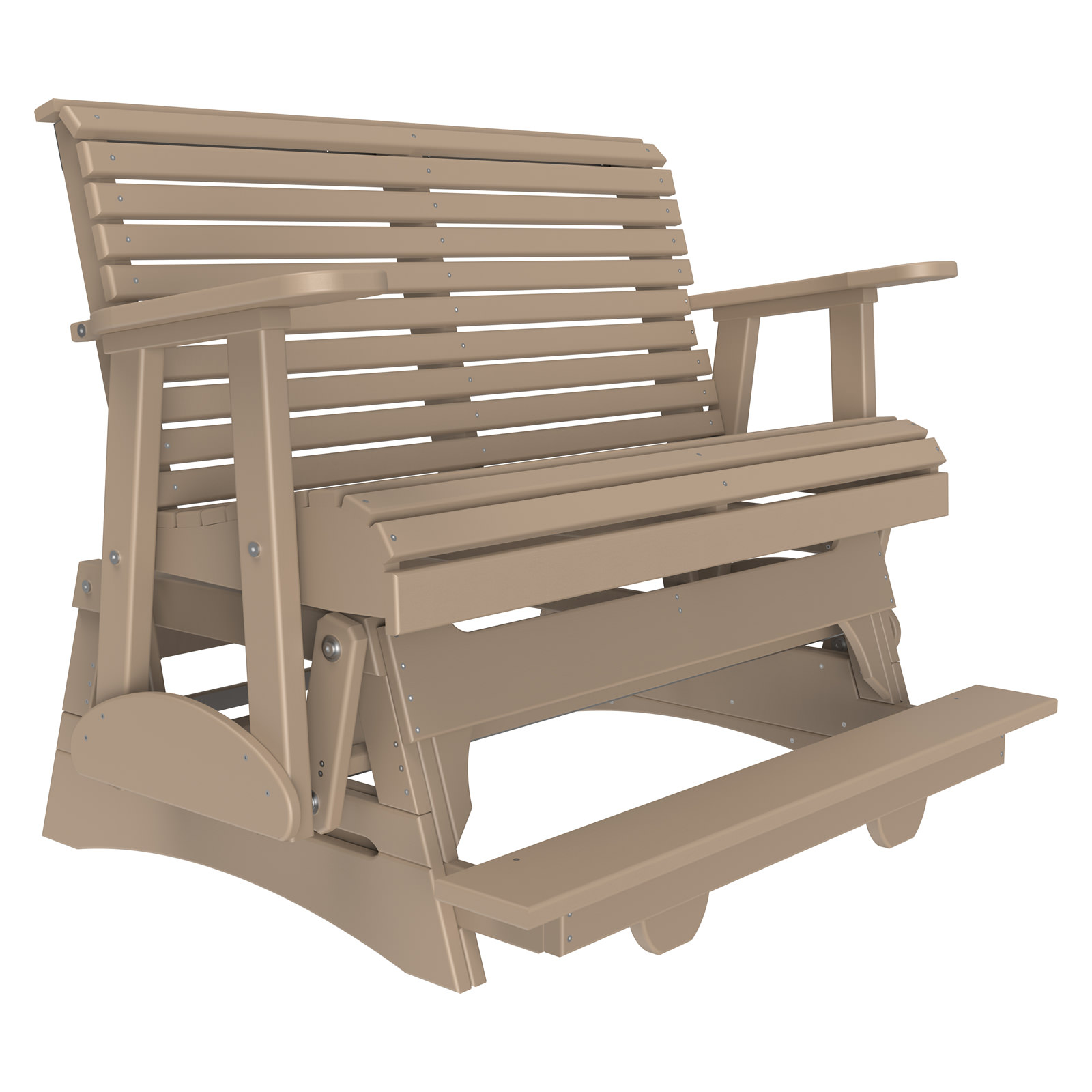 Shown in Birch on White