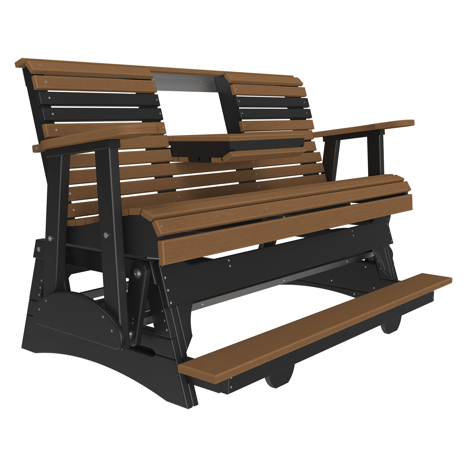 Shown in Antique Mahogany on black